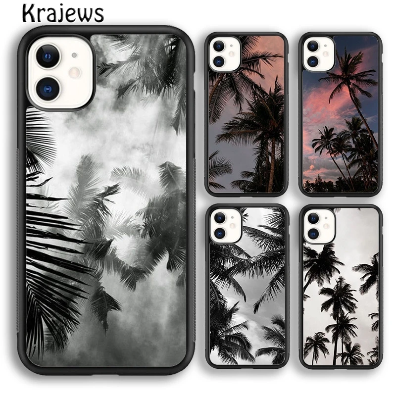 Krajews Black White Tropical Palm Trees Phone Case Cover For iPhone 16 15 SE2020 14 6 7 8 plus 11 12 13 pro max coque Fundas
Krajews Black White Tropical Palm Trees Phone Case Cover For iPhone 16 15 SE2020 14 6 7 8 plus 11 12 13 pro max coque Fundas