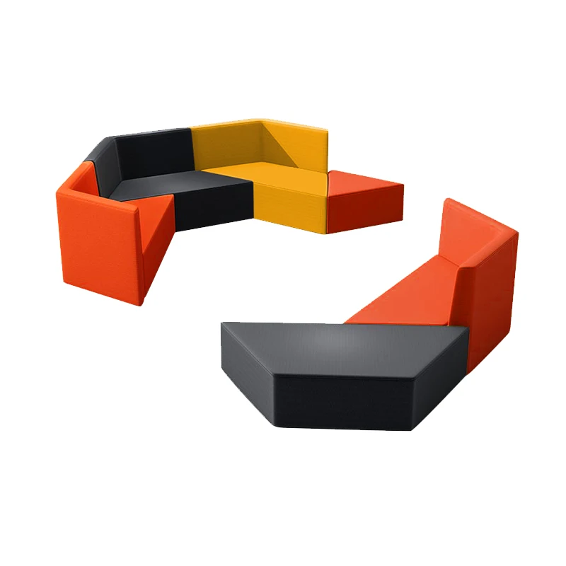 Creative leather art sofa simple reception lounge area modern office leisure sofa
Creative leather art sofa simple reception lounge area modern office leisure sofa