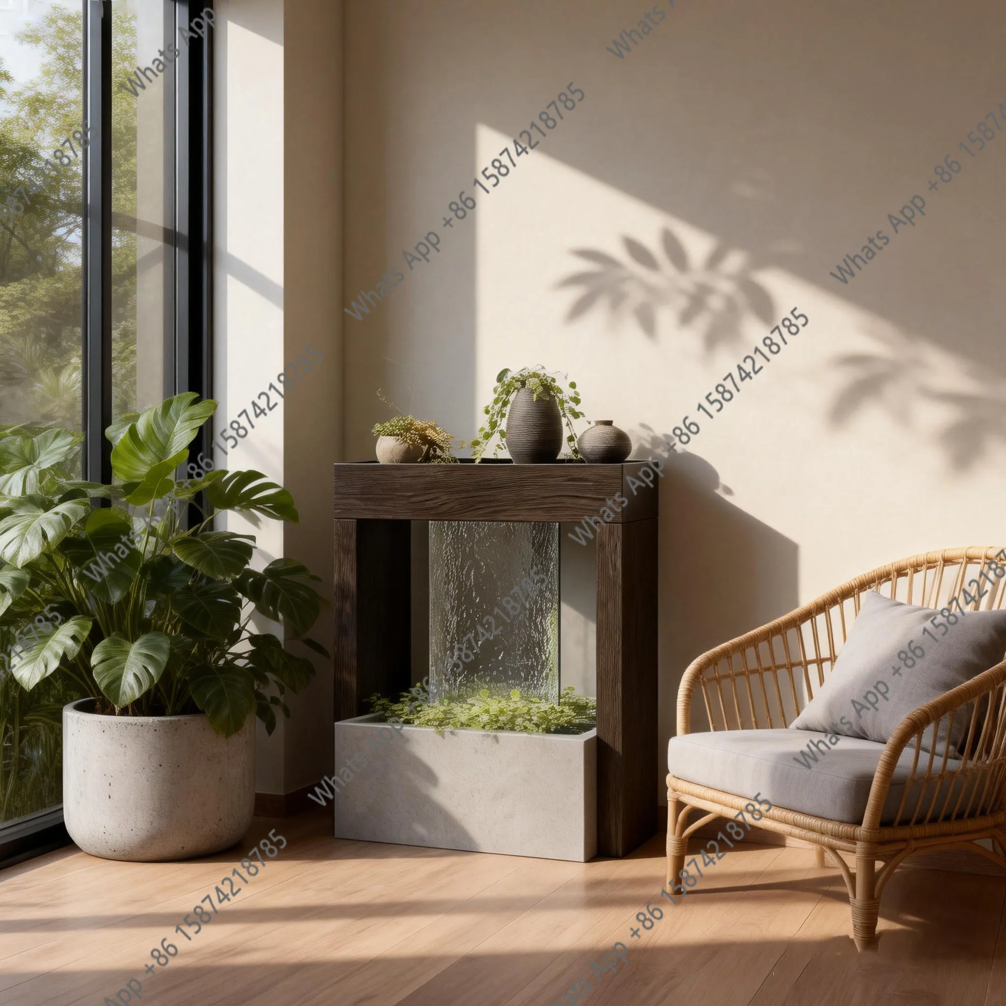 Mn Entrance Cabinet Floor-to-ceiling Rack Self-circulating Water Strip Case Decorative Cabinet Foyer Water Feature
Mn Entrance Cabinet Floor-to-ceiling Rack Self-circulating Water Strip Case Decorative Cabinet Foyer Water Feature