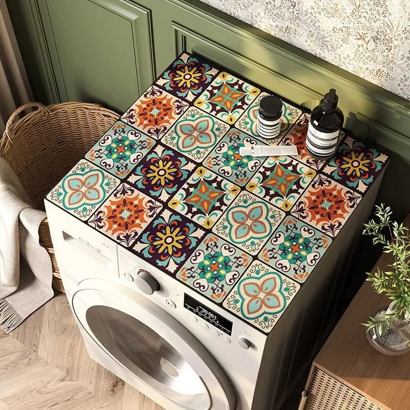 Drum Washing Machine Cover Mat Strong Absorbent Pad Diatom Mud Non-slip Tablecloth Bath Kitchen Sink Coffee Machine Table Mat
Drum Washing Machine Cover Mat Strong Absorbent Pad Diatom Mud Non-slip Tablecloth Bath Kitchen Sink Coffee Machine Table Mat
