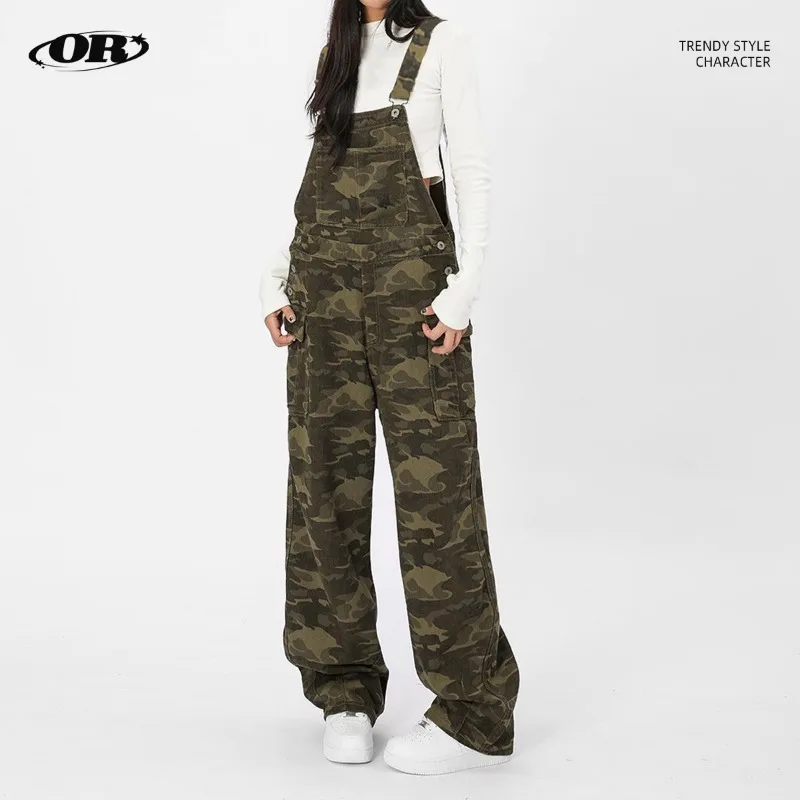 OR FL Американская рабочая одежда в стиле ретро 100, хлопковые женские камуфляжные комбинезоны, осенние мешковатые модные брендовые широкие брюки, женские комбинезоны Y2k
OR FL Американская рабочая одежда в стиле ретро 100, хлопковые женские камуфляжные комбинезоны, осенние мешковатые модные брендовые широкие брюки, женские комбинезоны Y2k