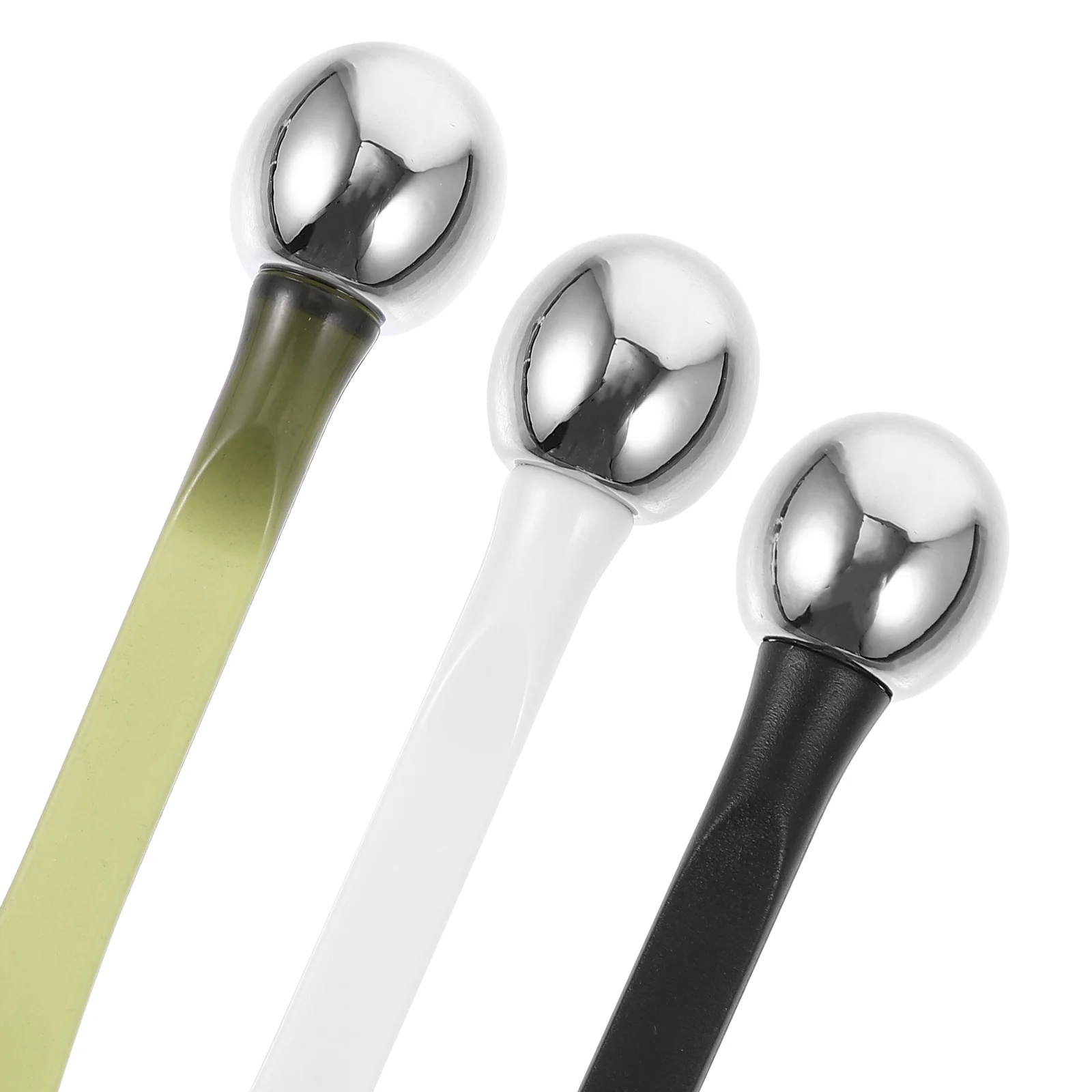 3Pcs Eye Massage Rod Smooth Polished Eye Cream Spoon Relax Tension Promote Circulation Reduce Dark Circles Portable Makeup Tool 
3Pcs Eye Massage Rod Smooth Polished Eye Cream Spoon Relax Tension Promote Circulation Reduce Dark Circles Portable Makeup Tool