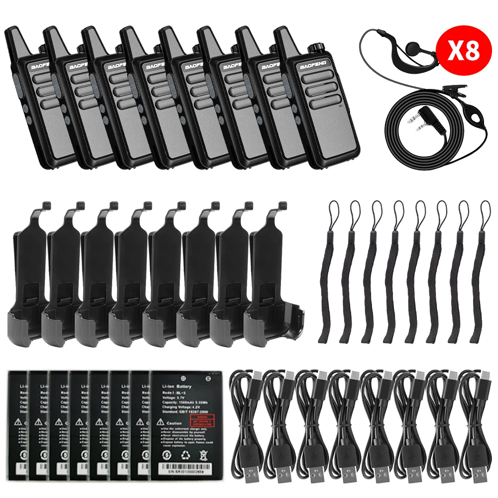 8stuks Baofeng BF-888S PLUS Мини-рация Usb Opladen UHF Портативная радиостанция для BF-888S Ручная микросхема для отеля
8stuks Baofeng BF-888S PLUS Мини-рация Usb Opladen UHF Портативная радиостанция для BF-888S Ручная микросхема для отеля