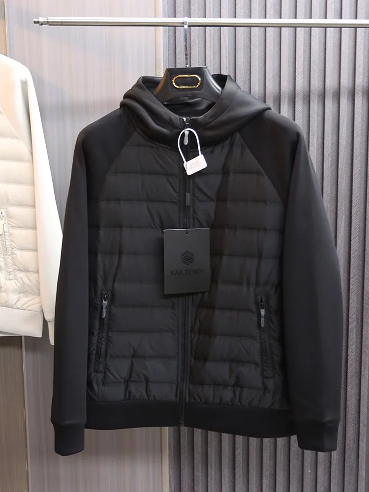 Men's Lightweight down Jacket 90% White Duck down Hooded Outdoor Casual Style Polyester Fabric Zipper Closure Warmth for Autu...
Men's Lightweight down Jacket 90% White Duck down Hooded Outdoor Casual Style Polyester Fabric Zipper Closure Warmth for Autu...