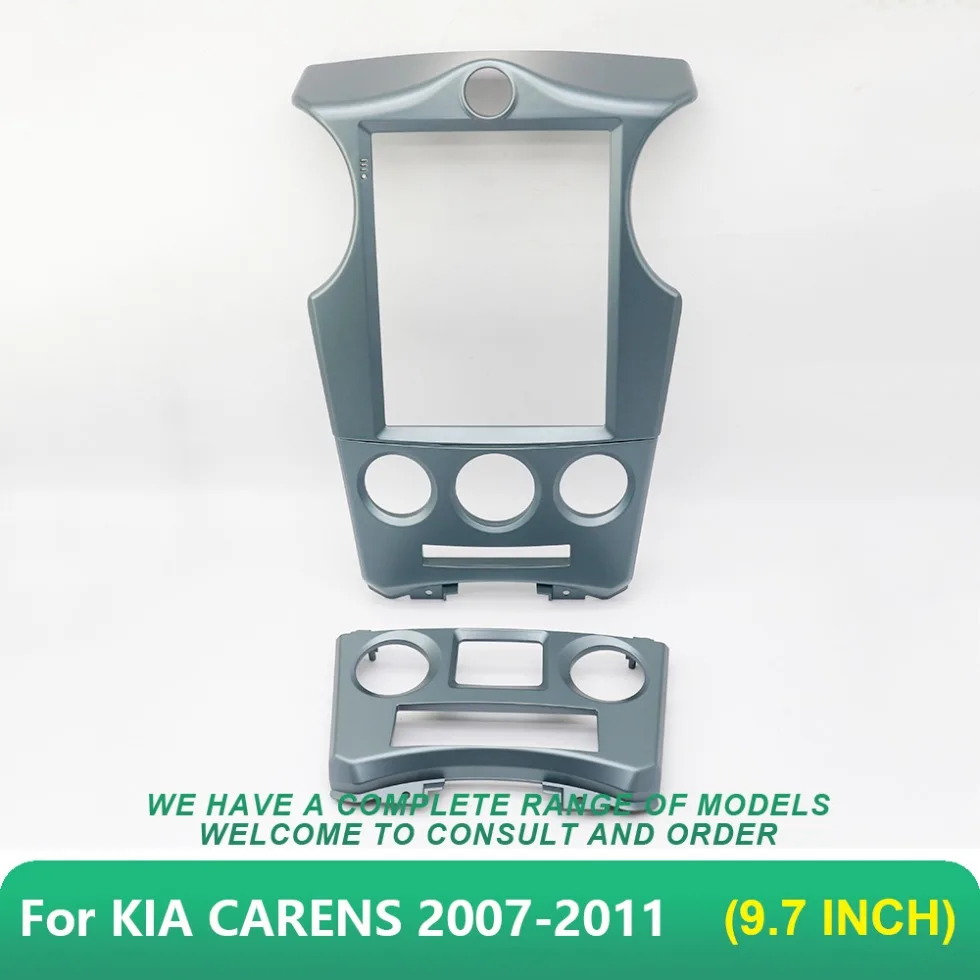 Car Audio Fascia Frame 9.7Inch 2Din Radio for KIA CARENS 2007-2011 Tesla Style Multimedia Video Player Navigation DVD Panel Trim
Car Audio Fascia Frame 9.7Inch 2Din Radio for KIA CARENS 2007-2011 Tesla Style Multimedia Video Player Navigation DVD Panel Trim