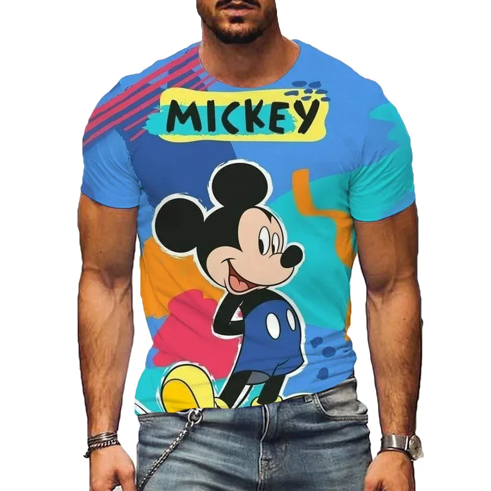 Men's T-shirt Disney Mickey Mouse Boys Cartoon Tees Youngla Short Sleeve Man Graphic Clothes Top T-shirts Y2K Oversize Tshirt
Men's T-shirt Disney Mickey Mouse Boys Cartoon Tees Youngla Short Sleeve Man Graphic Clothes Top T-shirts Y2K Oversize Tshirt