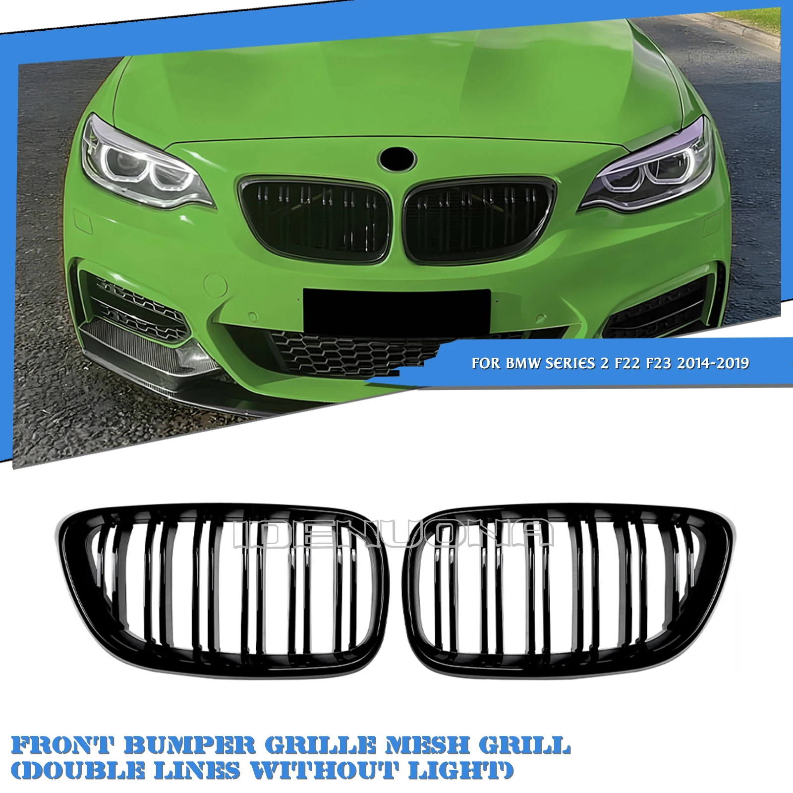 Car Front Bumper Grille Mesh Air Intake Hood Kidney Grill For BMW 2 Series F22 F23 2014 2015 2016 2017 2018 2019
Car Front Bumper Grille Mesh Air Intake Hood Kidney Grill For BMW 2 Series F22 F23 2014 2015 2016 2017 2018 2019