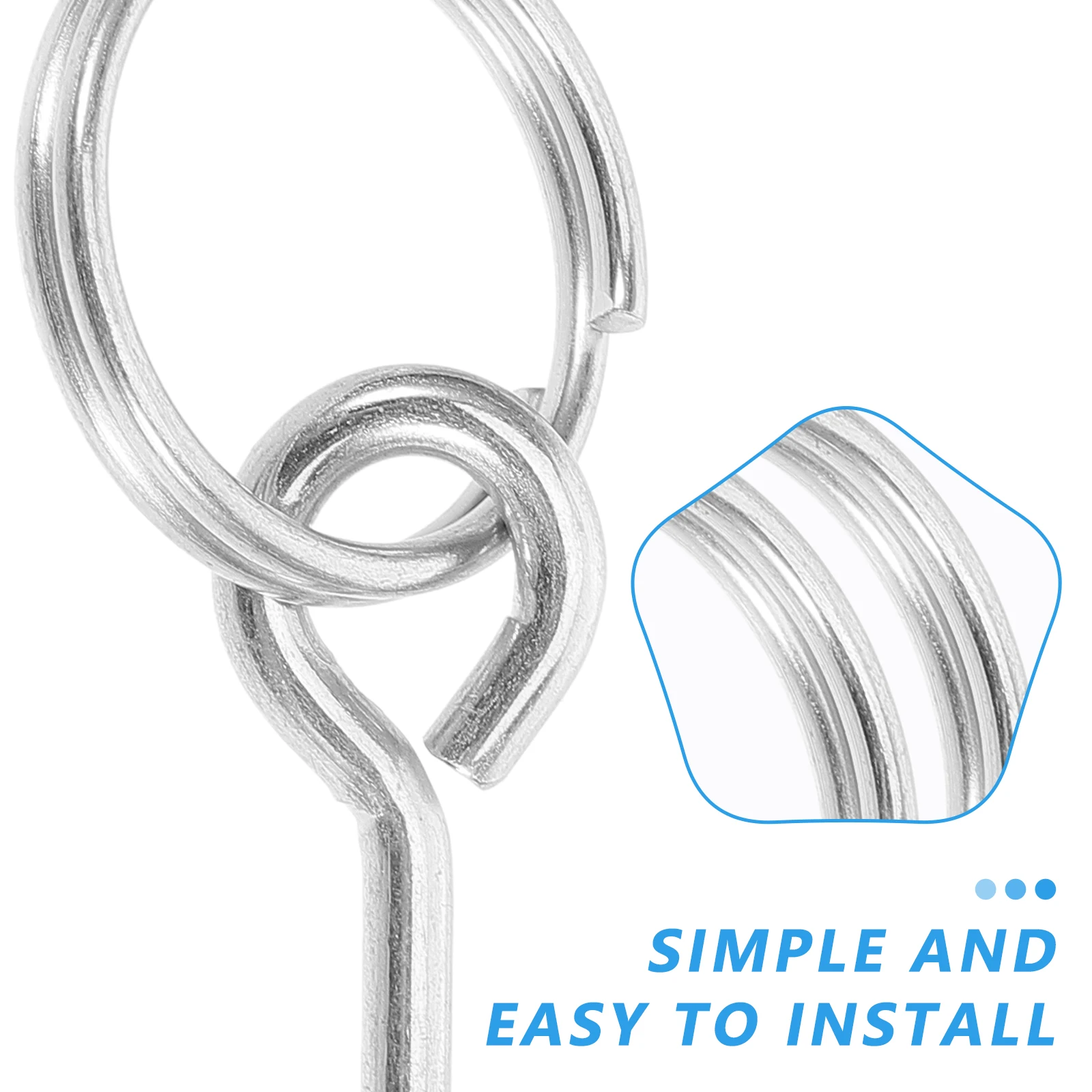 10 Pcs Connector Lightweight Fiber Rod Camping Accessory Outdoor Rope Connect Pin Connect Pin Rope Ring Hiking Pins Metal
10 Pcs Connector Lightweight Fiber Rod Camping Accessory Outdoor Rope Connect Pin Connect Pin Rope Ring Hiking Pins Metal