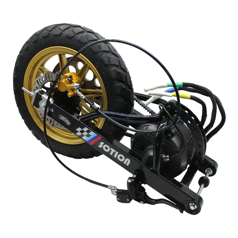 SOTION Aluminum Wheel Belt Street Version Kits 13KW Motor Swing Arm
SOTION Aluminum Wheel Belt Street Version Kits 13KW Motor Swing Arm
