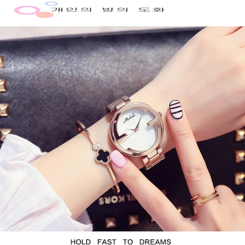 New Stainless Steel Belt Women's Quartz Watch High Quality Luxury Automatic Waterproof Simple Fashion Casual Women's Gift
New Stainless Steel Belt Women's Quartz Watch High Quality Luxury Automatic Waterproof Simple Fashion Casual Women's Gift