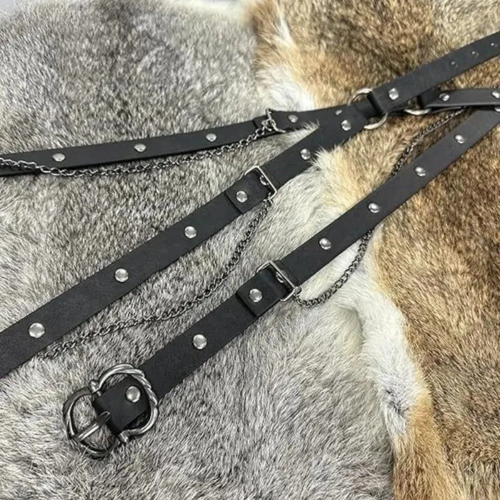 Fashion Adjustable Waist Belts Metal Pin Buckle DIY Chain Belt Faux Leather Dress Suit Jeans Thin Belt
Fashion Adjustable Waist Belts Metal Pin Buckle DIY Chain Belt Faux Leather Dress Suit Jeans Thin Belt
