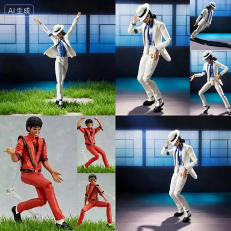 Special Offer 14cm Michael Jackson Action Figure in White Outfit Performing Moonwalk Pose Collectible Desktop Decoration Toy
Special Offer 14cm Michael Jackson Action Figure in White Outfit Performing Moonwalk Pose Collectible Desktop Decoration Toy