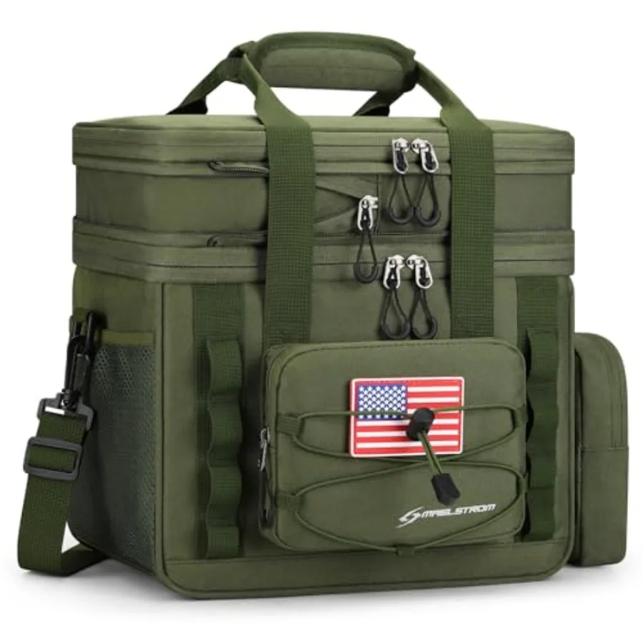 Tactical Lunch Box 23 L Insulated Lunch Bag for Men Expandable Double Deck Lunch Cooler Bag Large Leakproof Soft Lunch Tote wit
Tactical Lunch Box 23 L Insulated Lunch Bag for Men Expandable Double Deck Lunch Cooler Bag Large Leakproof Soft Lunch Tote wit