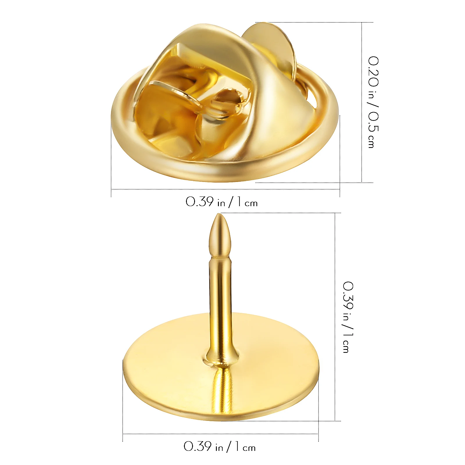 60 set Pin Backs Badge Pins Jewelry Accessories Locking Pin Backings Clutch Pins Metal Badge Backs For Diy Crafts Tie Tack
60 set Pin Backs Badge Pins Jewelry Accessories Locking Pin Backings Clutch Pins Metal Badge Backs For Diy Crafts Tie Tack