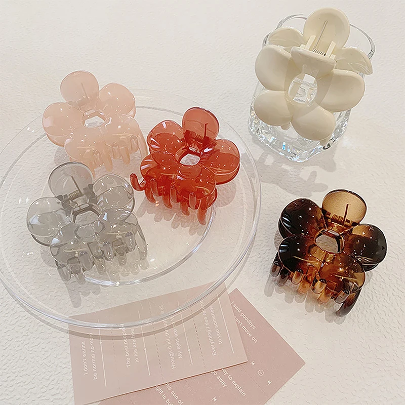 Sweet Minimalist Temperament Flower Hair Clips For Women Girls Fashion Cartoon Cute Hair Claws Hair Accessories Jewelry Gifts
Sweet Minimalist Temperament Flower Hair Clips For Women Girls Fashion Cartoon Cute Hair Claws Hair Accessories Jewelry Gifts