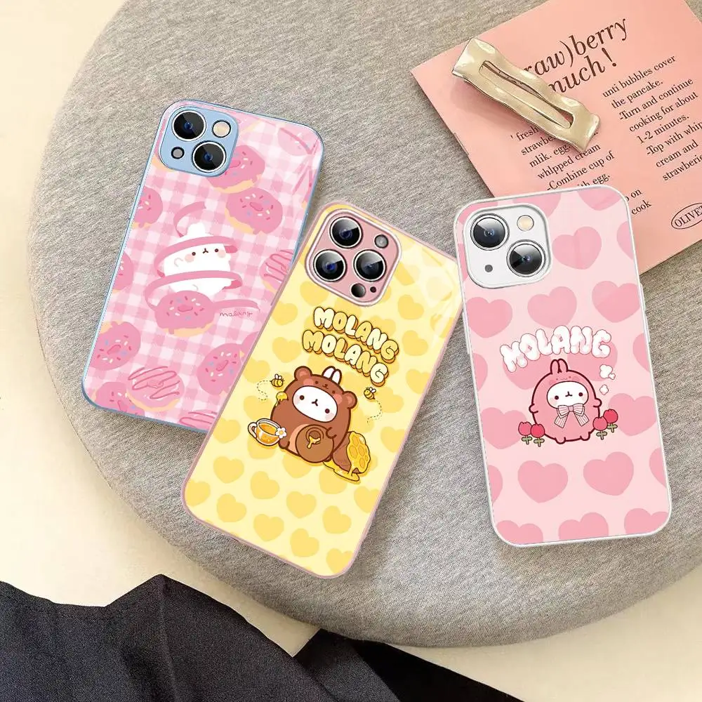 Kawaii Cute Rabbit M-MolangS Anime For IPhone 14 13 12 Mini 11 Pro XS Max X XR 14 Plus Tempered Glass Cover
Kawaii Cute Rabbit M-MolangS Anime For IPhone 14 13 12 Mini 11 Pro XS Max X XR 14 Plus Tempered Glass Cover
