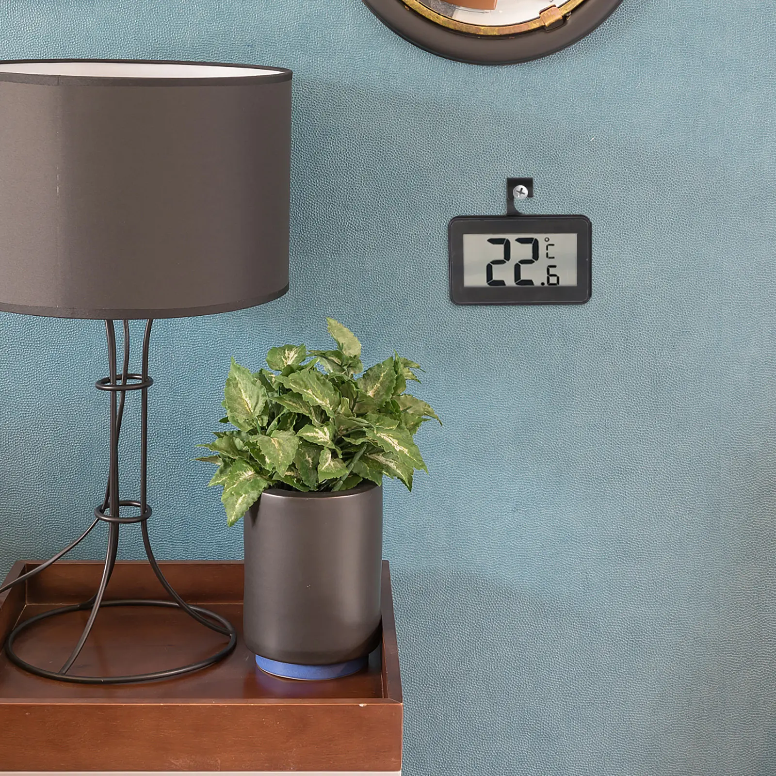 Электронный термометр для холодильника, белый с серебристой отделкой, высокоточный, с магнитной подставкой и крючком, большой цифровой дисплей, простое управление
Электронный термометр для холодильника, белый с серебристой отделкой, высокоточный, с магнитной подставкой и крючком, большой цифровой дисплей, простое управление