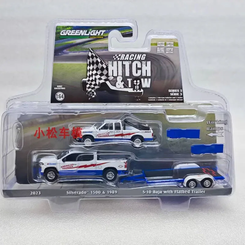 GreenLight Alloy 1:64 2023 Chevrolet's Silverado 1500 и 1989 S-10 Baja с бортовым троллером Коллекция Дисплей Орнамент Игрушка в подарок
GreenLight Alloy 1:64 2023 Chevrolet's Silverado 1500 и 1989 S-10 Baja с бортовым троллером Коллекция Дисплей Орнамент Игрушка в подарок