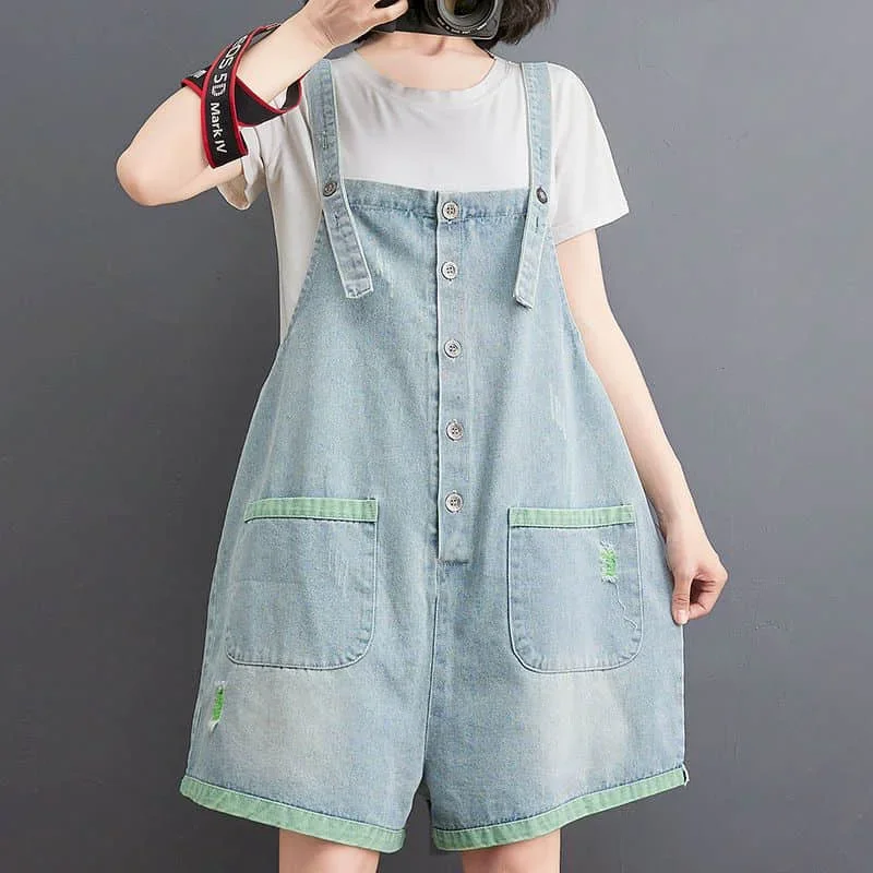 Denim Jumpsuits for Women Korean Style Vintage Playsuits Wide Leg Pants Loose Trousers Oversized Overalls for Women Clothes
Denim Jumpsuits for Women Korean Style Vintage Playsuits Wide Leg Pants Loose Trousers Oversized Overalls for Women Clothes