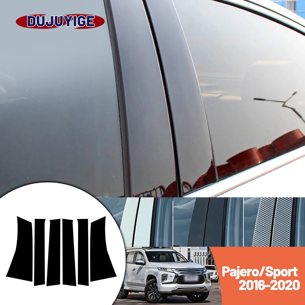 Bright black carbon fiber door and window B C Pillar sticker suitable For Mitsubishi Pajero Sport 2016-2020 2017 2018 2019
Bright black carbon fiber door and window B C Pillar sticker suitable For Mitsubishi Pajero Sport 2016-2020 2017 2018 2019