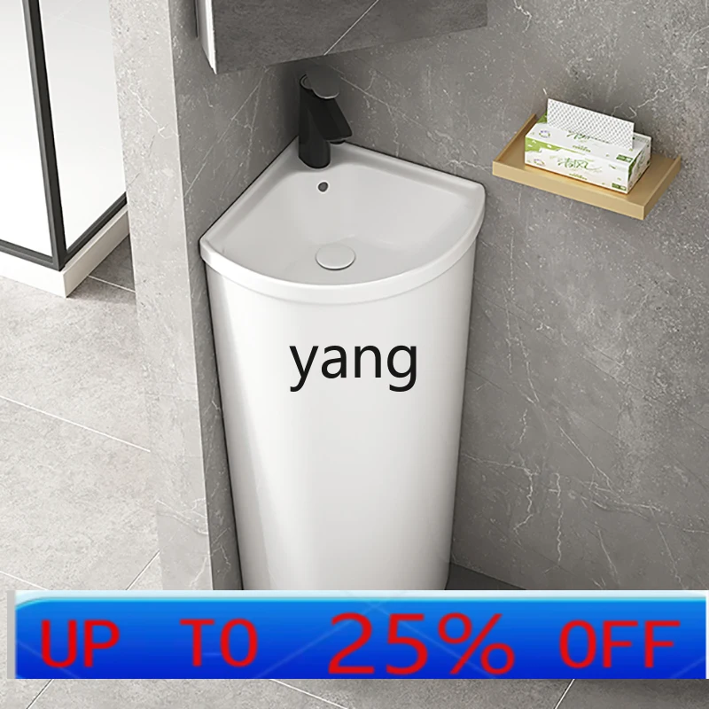 LHH ceramic column basin integrated floor triangular wash basin
LHH ceramic column basin integrated floor triangular wash basin