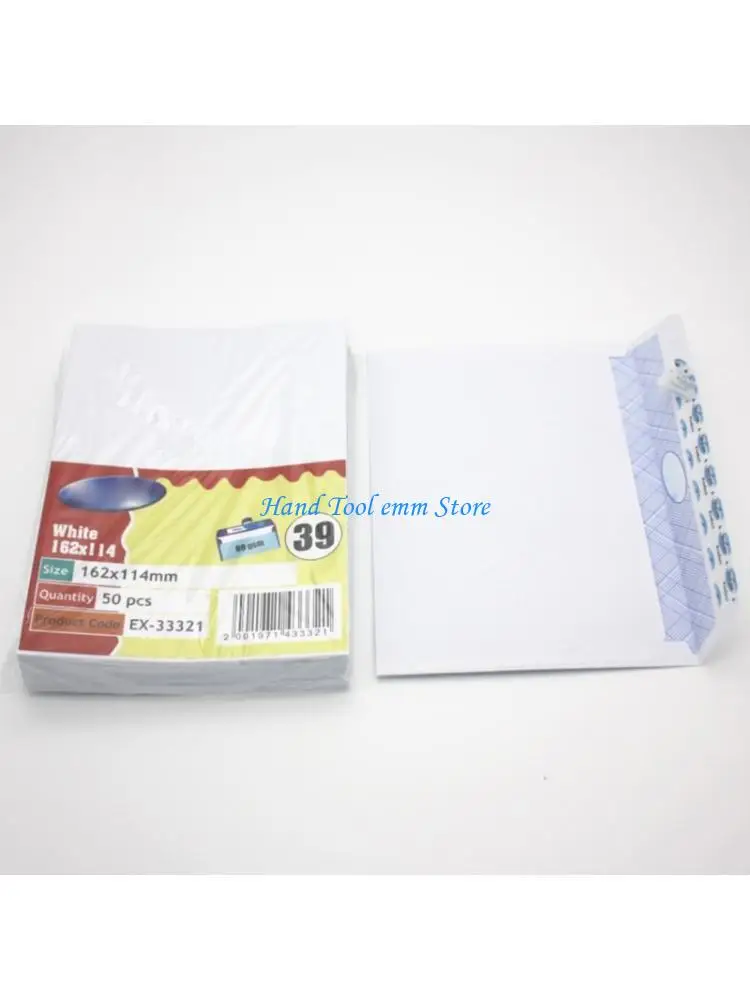 H37F 50 Pieces Confidential Envelopes Durability Double Layered Glued Paper Friendly
H37F 50 Pieces Confidential Envelopes Durability Double Layered Glued Paper Friendly