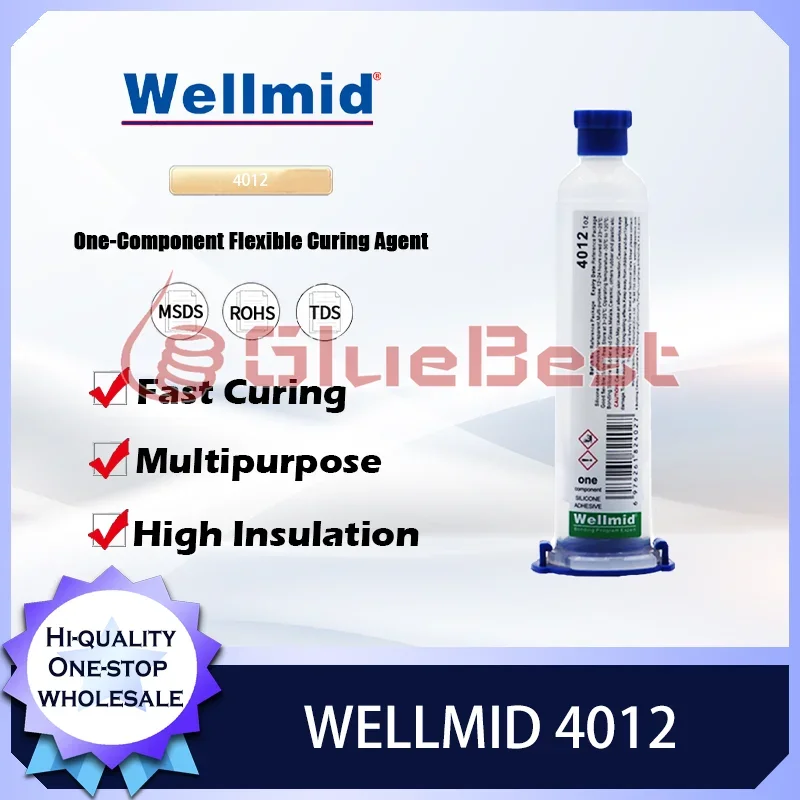 WELLMID W4012 Гибкий структурный отверждающий агент для органической силиконовой резины, металла, керамики, температуры в помещении, оригинальный продукт
WELLMID W4012 Гибкий структурный отверждающий агент для органической силиконовой резины, металла, керамики, температуры в помещении, оригинальный продукт