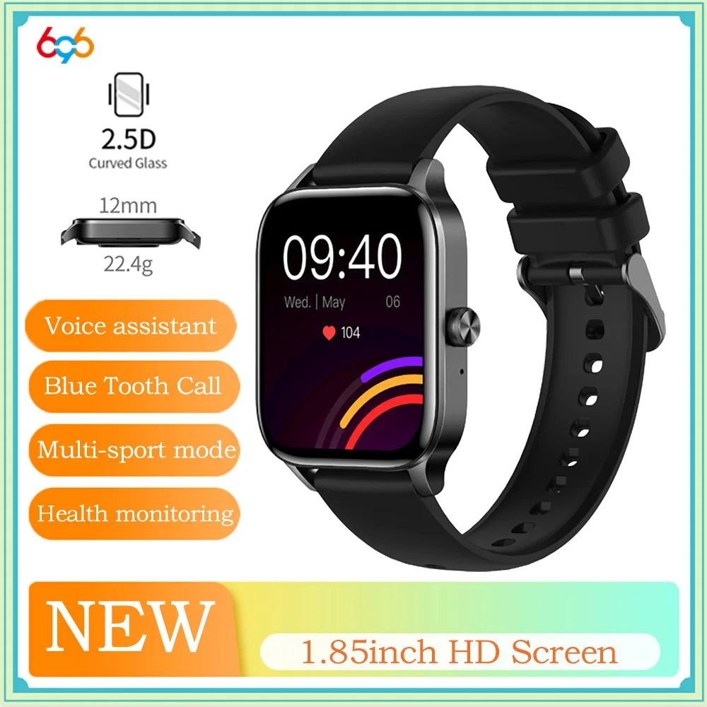 Fashion Blue Tooth Call Smart Watch Heart Rate Health Sports Fitness Voice Assistant Men Women Smartwatch Music Ultra-Thin Body
Fashion Blue Tooth Call Smart Watch Heart Rate Health Sports Fitness Voice Assistant Men Women Smartwatch Music Ultra-Thin Body