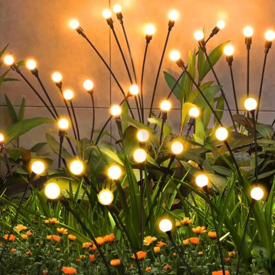 Solar Garden Lights Outdoor 10 Pack 60 LED Solar Firefly Lights Swaying Waterproof Garden Decor for Yard Patio Pathway Lawn Gar
Solar Garden Lights Outdoor 10 Pack 60 LED Solar Firefly Lights Swaying Waterproof Garden Decor for Yard Patio Pathway Lawn Gar