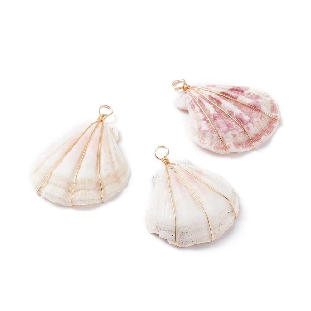 50pcs Natural Scallop Shell Pendants Charms for DIY Fashion Bracelet Necklace Jewelry Making Crafts Decor Accessories
50pcs Natural Scallop Shell Pendants Charms for DIY Fashion Bracelet Necklace Jewelry Making Crafts Decor Accessories