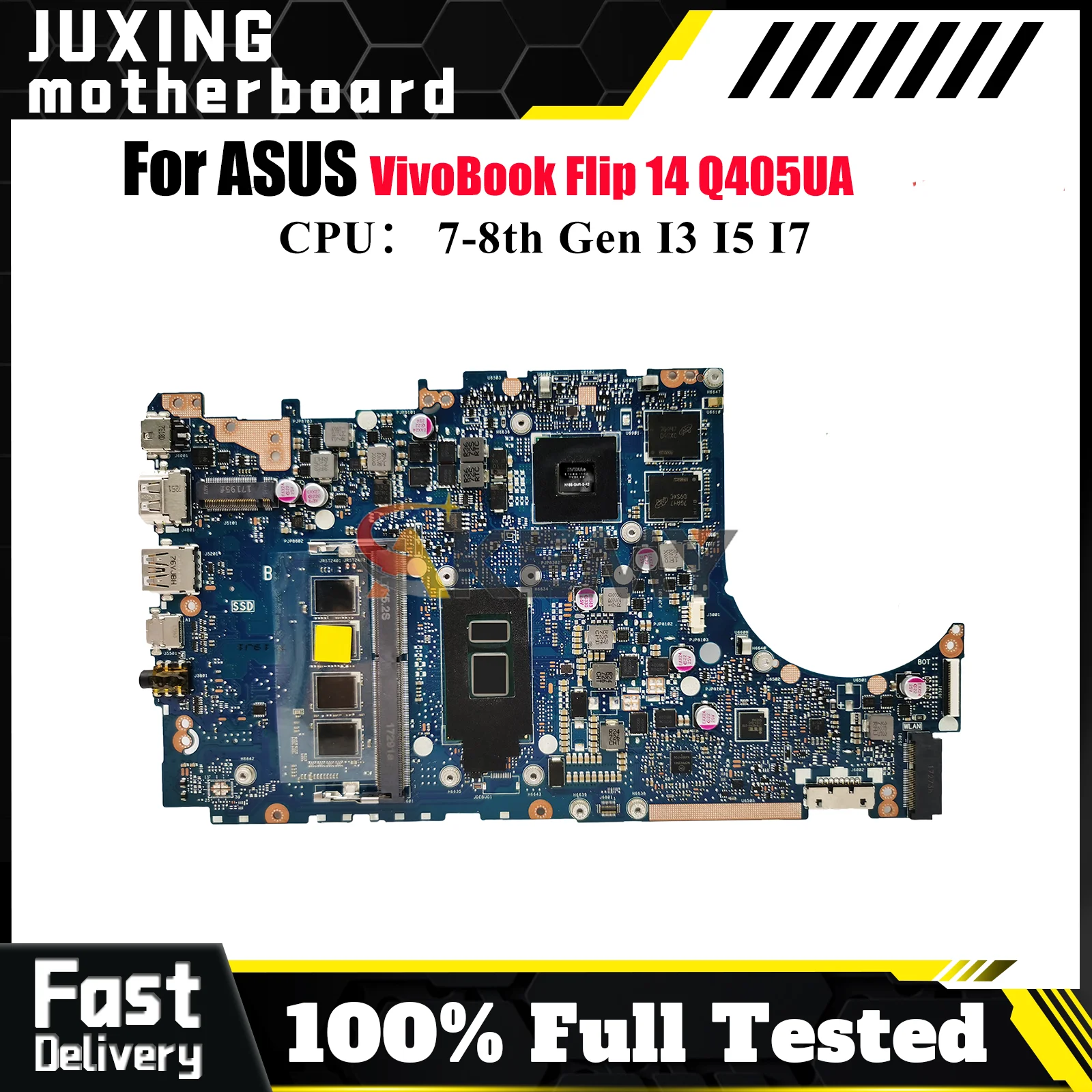 TP410UF Laptop Motherboard For ASUS TP410UQ Q405UA VivoBook TP410UAR Flip 14 TP410U TP410URR TP410UR Mainboard With I3 I5 I7 CPU
TP410UF Laptop Motherboard For ASUS TP410UQ Q405UA VivoBook TP410UAR Flip 14 TP410U TP410URR TP410UR Mainboard With I3 I5 I7 CPU
