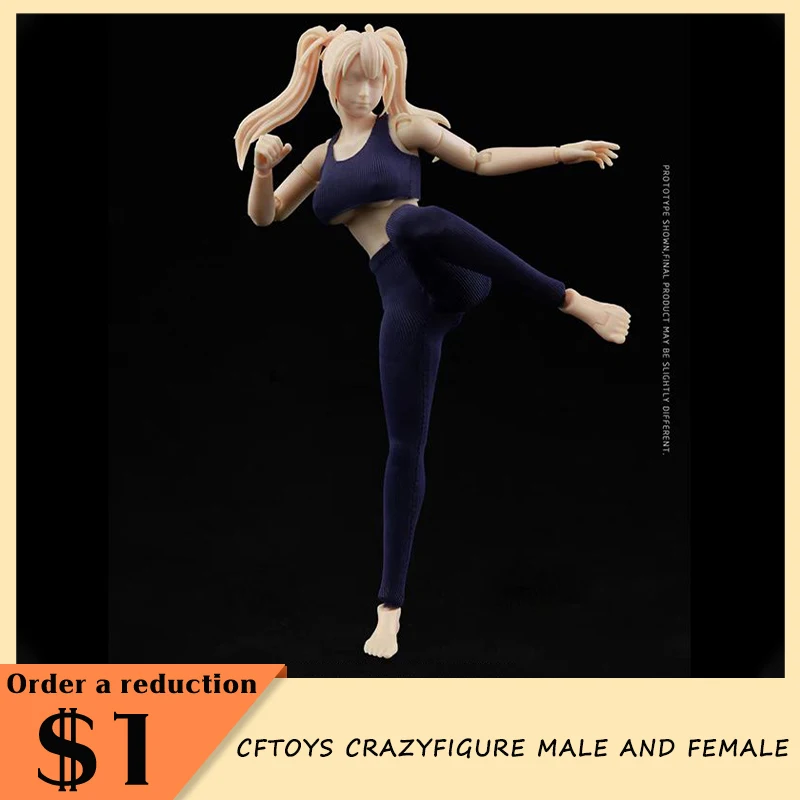 Cftoys Crazyfigure Male And Female Lt003 Lt004 Basic Bodies 1/12 Scale Poseable Action Figures Toy Model Collect Gift Custom
Cftoys Crazyfigure Male And Female Lt003 Lt004 Basic Bodies 1/12 Scale Poseable Action Figures Toy Model Collect Gift Custom