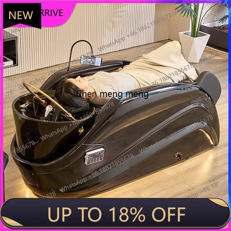 C88 Интеллектуальная электрическая массажная кровать для шампуня Парикмахерская Автоматическая кровать для фумигации с циркуляцией воды
C88 Интеллектуальная электрическая массажная кровать для шампуня Парикмахерская Автоматическая кровать для фумигации с циркуляцией воды