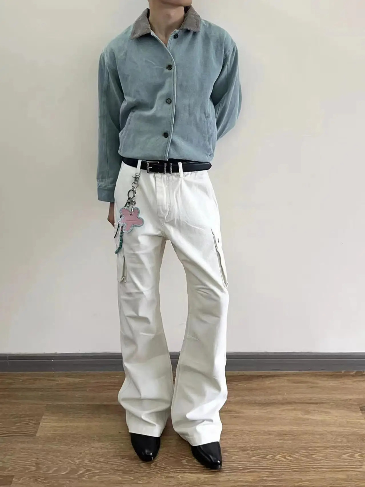 Waed American Retro Cleanfit Jaet ex Collar Color Blo Salted ort Wide Boxy Sle Верхняя одежда Весенне-осенняя одежда
Waed American Retro Cleanfit Jaet ex Collar Color Blo Salted ort Wide Boxy Sle Верхняя одежда Весенне-осенняя одежда