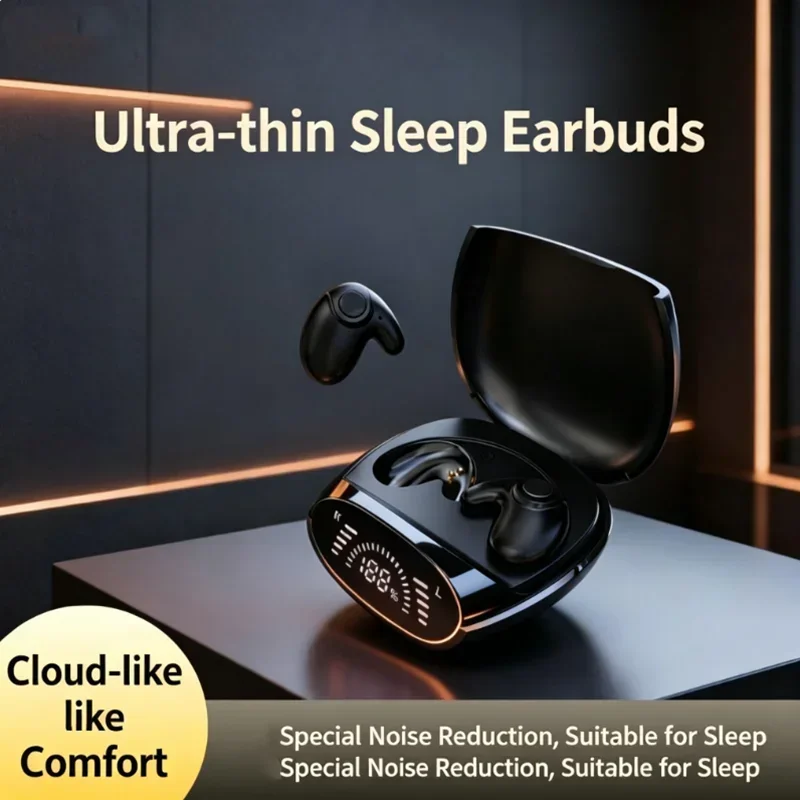 HiFi Stereo Sports Wireless Headsets Mini Bluetooth 5.3 Earphones ENC Noise Cancelling Earbuds Invisible Sleep Headphones
HiFi Stereo Sports Wireless Headsets Mini Bluetooth 5.3 Earphones ENC Noise Cancelling Earbuds Invisible Sleep Headphones