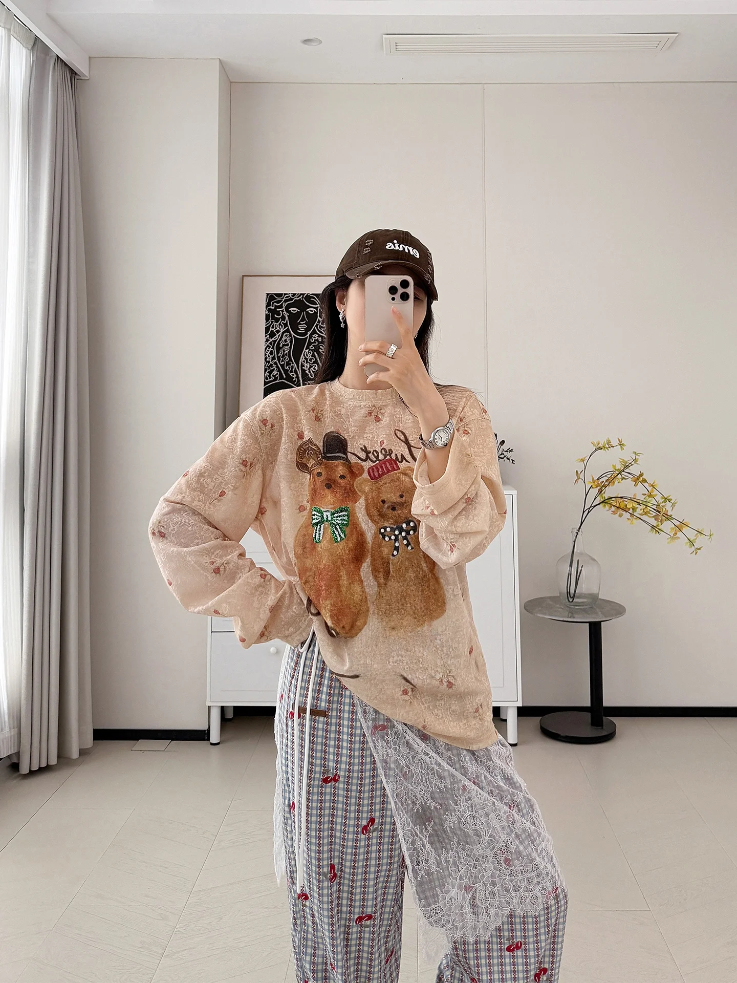 Casual Loose Women's Linen T-irt Long Sve Flear Print Embroidery Casual Sle Comfortable Loose Fit round Ne Top
Casual Loose Women's Linen T-irt Long Sve Flear Print Embroidery Casual Sle Comfortable Loose Fit round Ne Top