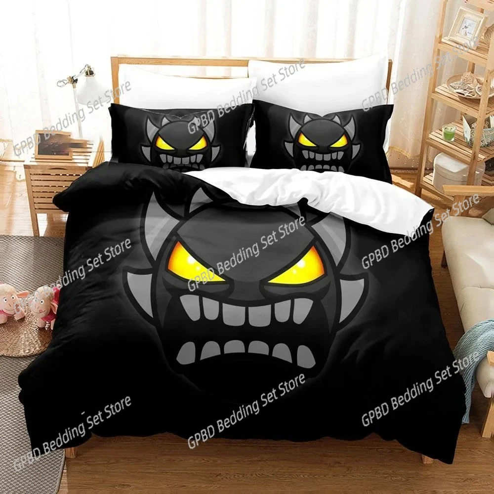 3D Game Geometry Dash Bedding Set Duvet Cover Comforter Bed Set Quilt Cover Pillowcase King Queen Twin Size Boys Girls Adults
3D Game Geometry Dash Bedding Set Duvet Cover Comforter Bed Set Quilt Cover Pillowcase King Queen Twin Size Boys Girls Adults