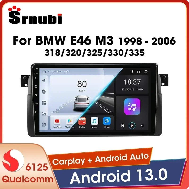 Carplay Android Auto for BMW 3 Series E46 M3 318/320/325/330/335 Multimedia Player Radio Smart Car Systems Stereo DVD Head Unit
Carplay Android Auto for BMW 3 Series E46 M3 318/320/325/330/335 Multimedia Player Radio Smart Car Systems Stereo DVD Head Unit