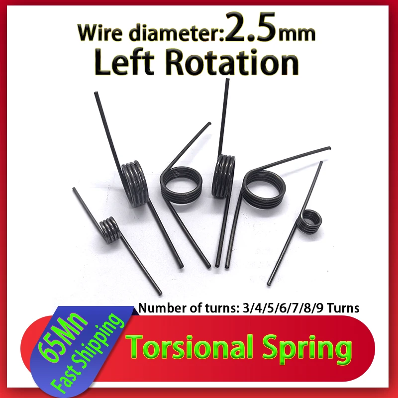 65Mn, диаметр проволоки 2,5 мм, левая торсионная пружина, микро V-образная пружина, на заказ, 10 шт.
65Mn, диаметр проволоки 2,5 мм, левая торсионная пружина, микро V-образная пружина, на заказ, 10 шт.