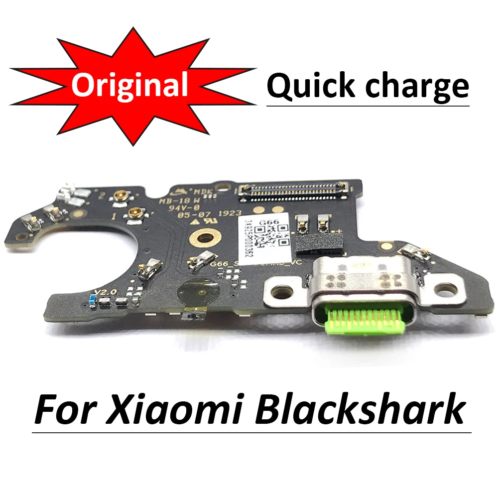 Original USB Charging Port Jack Dock Plug Connector Flex Cable With Microphone For Xiaomi Mi Black Shark Blackshark Parts
Original USB Charging Port Jack Dock Plug Connector Flex Cable With Microphone For Xiaomi Mi Black Shark Blackshark Parts