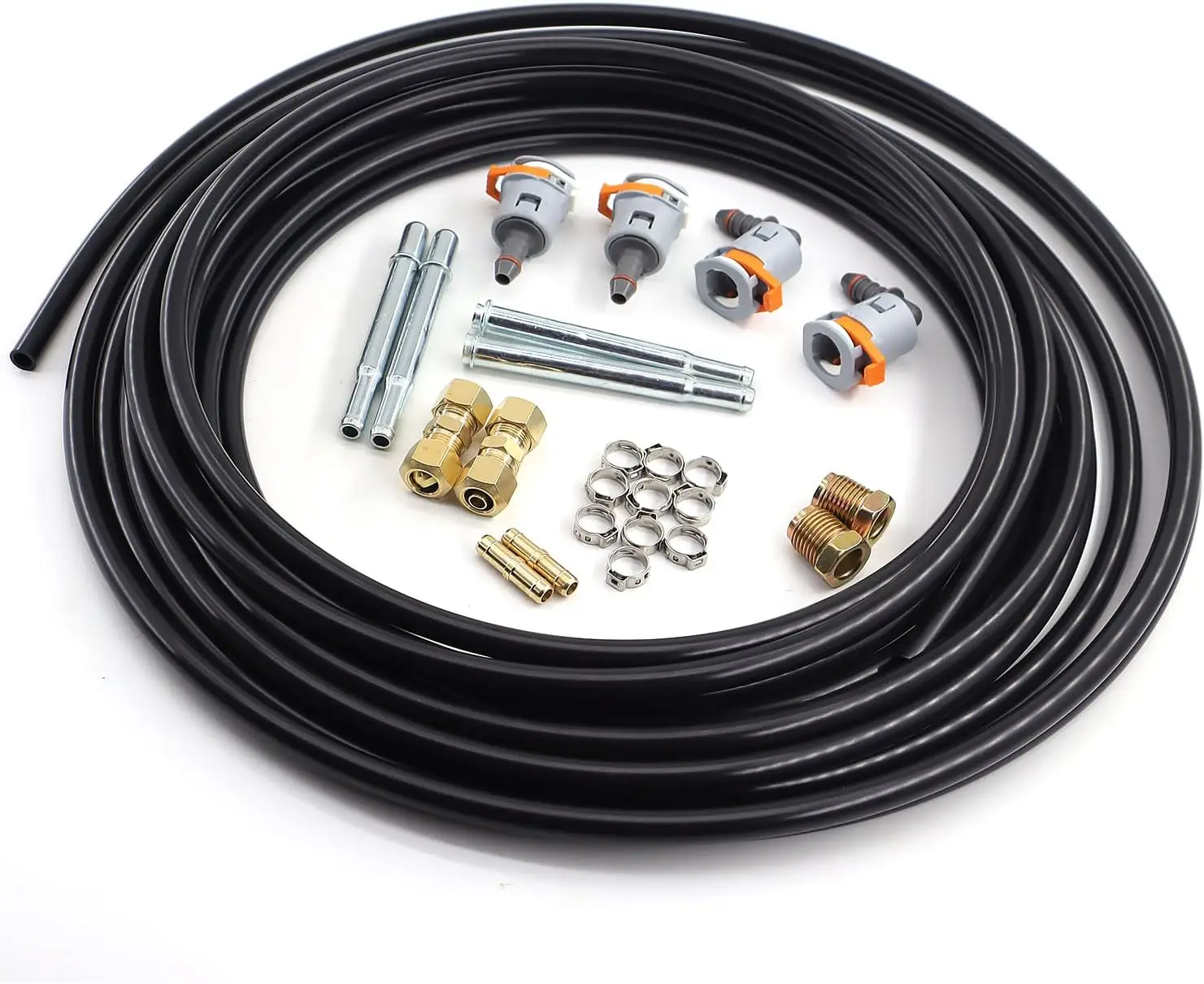 Ремкомплект топливопровода 3/8 3/8 дюйма (10 мм), нейлоновый комплект для замены топливопровода, 23 шт. FLK-38
Ремкомплект топливопровода 3/8 3/8 дюйма (10 мм), нейлоновый комплект для замены топливопровода, 23 шт. FLK-38