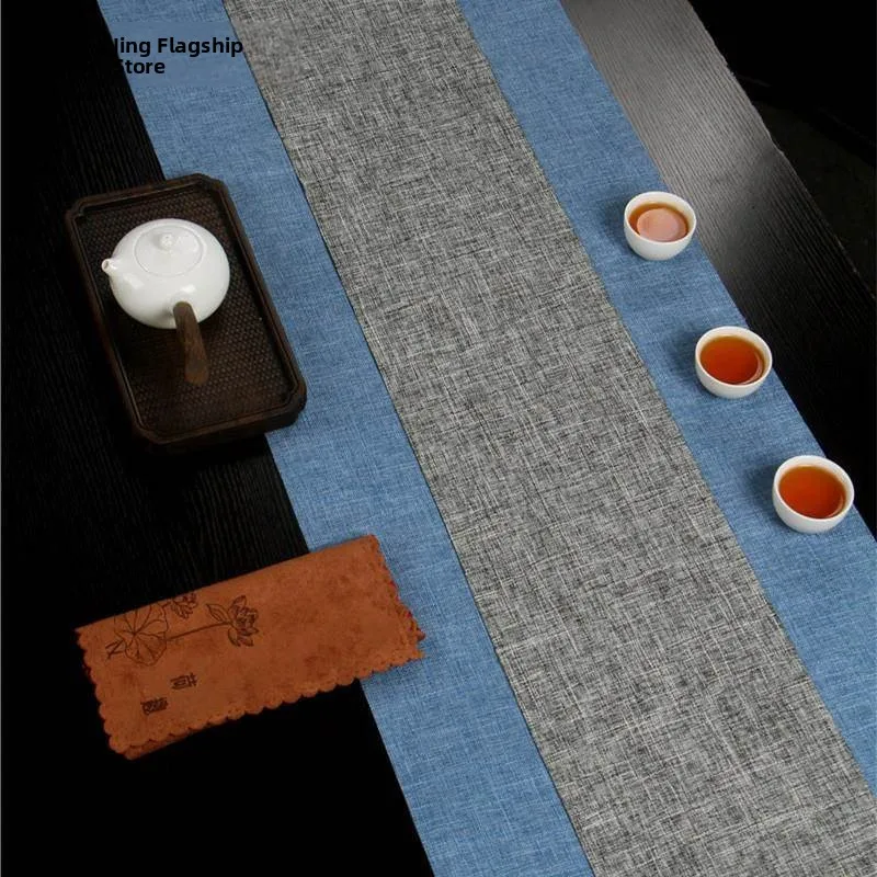 Handmade Chinese Style Linen Tea Tablecloth Cotton Linen Table Flag Zen Tea Curtain Japanese Style Dining Table Cloth
Handmade Chinese Style Linen Tea Tablecloth Cotton Linen Table Flag Zen Tea Curtain Japanese Style Dining Table Cloth
