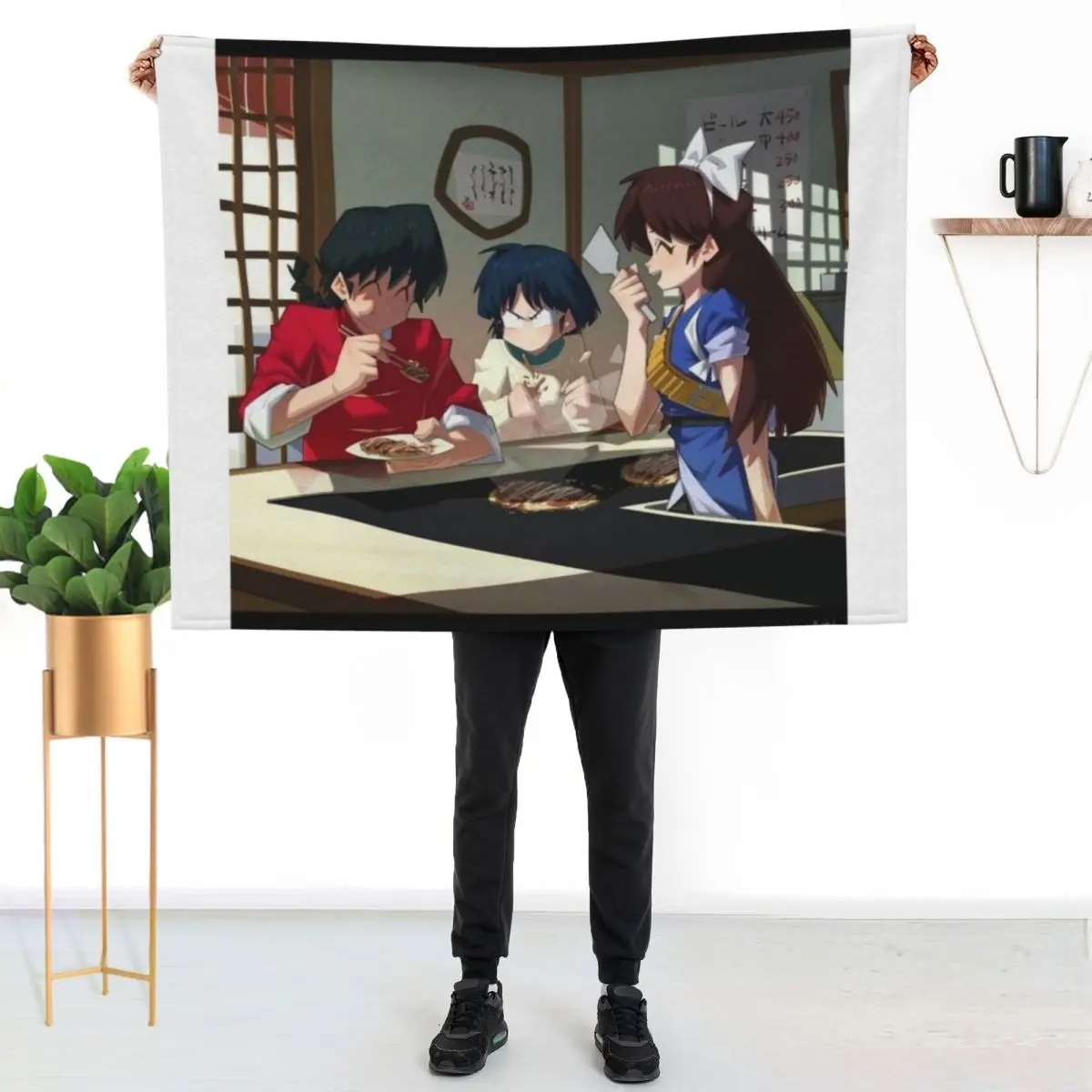 Ranma 1/2 Throw Blanket Soft Bedroom Blanket for Night Sleeping
Ranma 1/2 Throw Blanket Soft Bedroom Blanket for Night Sleeping