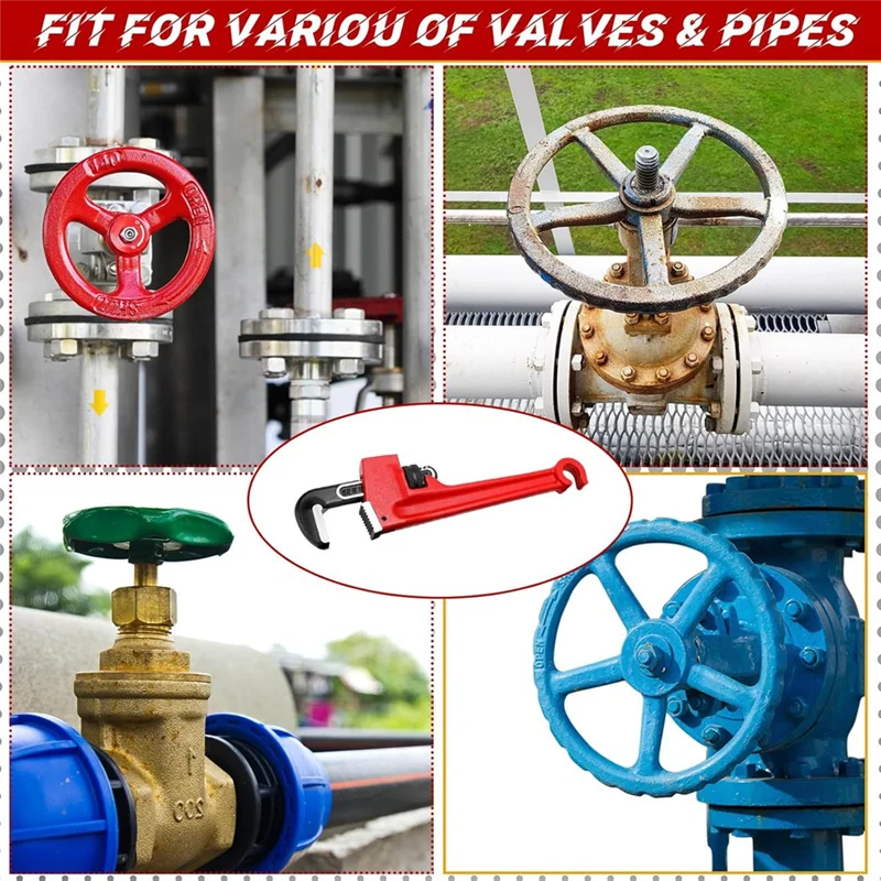 BYBS-двусторонний ключ для клапанов 10-дюймовые колеса для труб и ключей для клапанов 1/8–1-1/2 дюйма, емкость трубы для защиты от повреждений 
BYBS-двусторонний ключ для клапанов 10-дюймовые колеса для труб и ключей для клапанов 1/8–1-1/2 дюйма, емкость трубы для защиты от повреждений