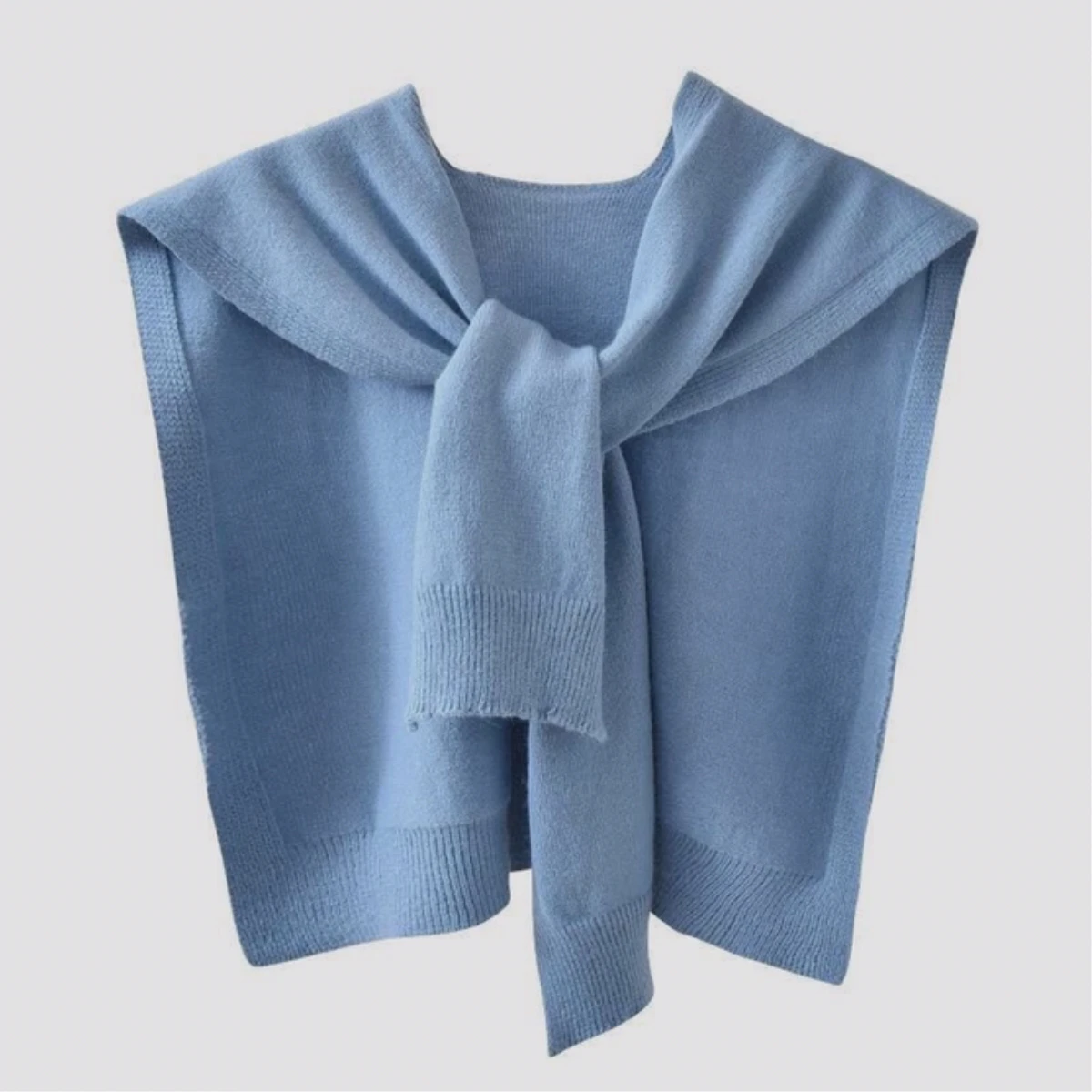 Spring Autumn Korean Knitted Shoulder Women's Knot Solid Color With Air Conditioning Small Shawl To Protect Neck beige
Spring Autumn Korean Knitted Shoulder Women's Knot Solid Color With Air Conditioning Small Shawl To Protect Neck beige