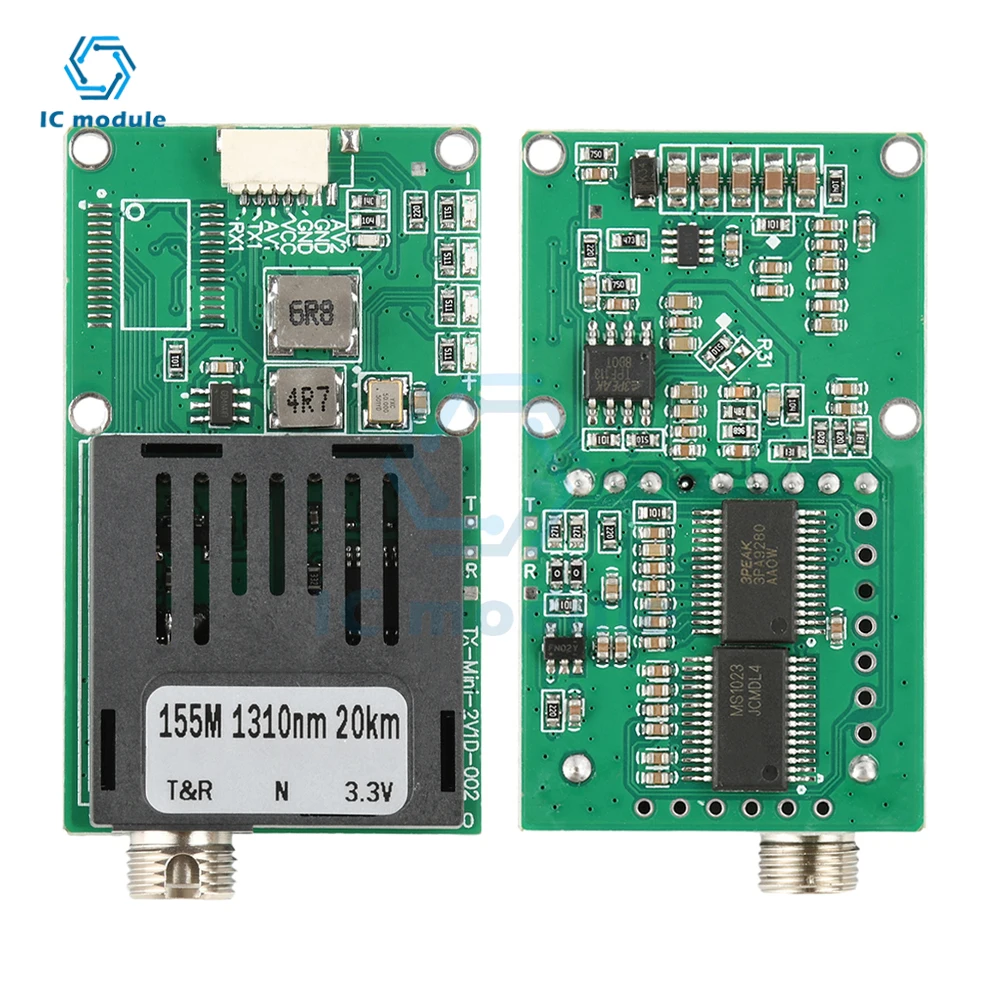 Sky/Ground TTL Optical Transceiver Module DC5.5-26V FC RX/TX/AV/VCC/GND Interface TTL to Fiber Optical Module Terminal Equipment
Sky/Ground TTL Optical Transceiver Module DC5.5-26V FC RX/TX/AV/VCC/GND Interface TTL to Fiber Optical Module Terminal Equipment