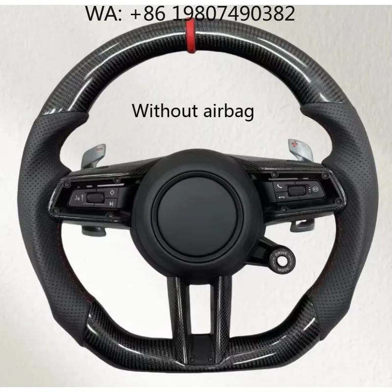 Universal Custom Black Genuine Leather Steering Wheel Hot Sale Modified Interior Upgrade Accessories
Universal Custom Black Genuine Leather Steering Wheel Hot Sale Modified Interior Upgrade Accessories