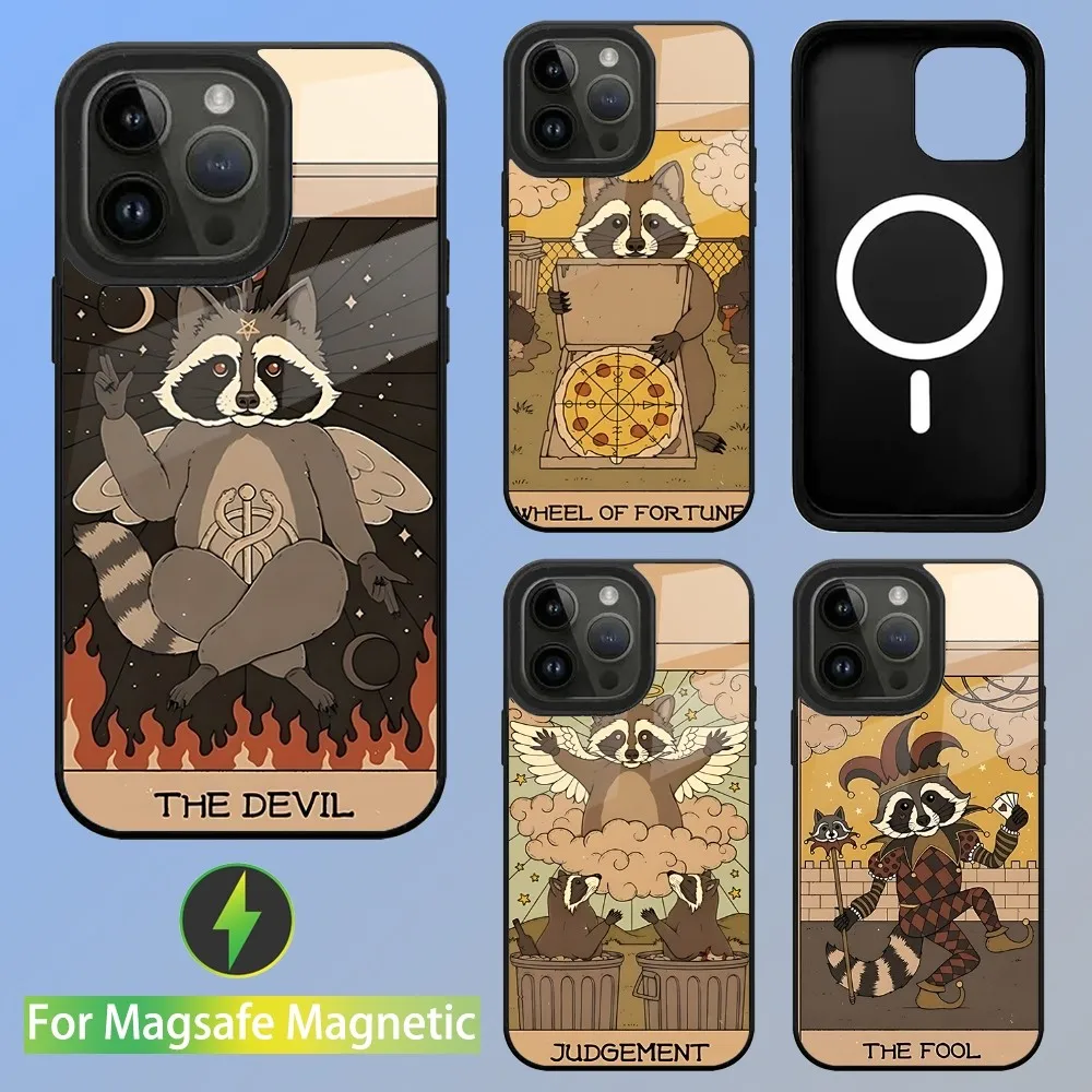 Raccoon Tarot Art Phone Case For iPhone 16,15,14,13,12,11,Plus,Pro,Max Mini Magsafe Magnetic Wireless Charging
Raccoon Tarot Art Phone Case For iPhone 16,15,14,13,12,11,Plus,Pro,Max Mini Magsafe Magnetic Wireless Charging
