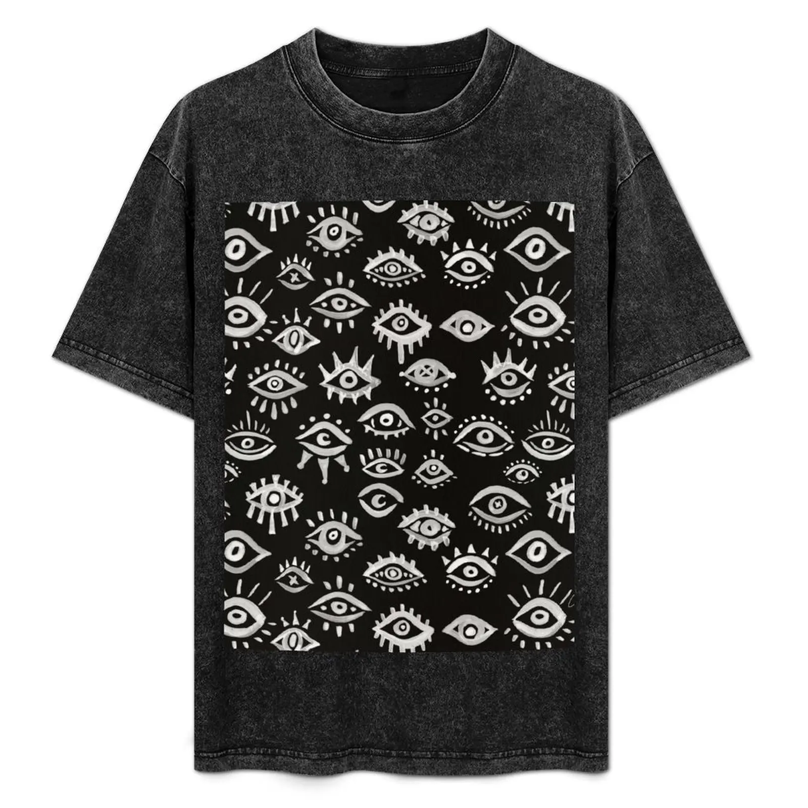 Mystic Eyes – White on Black T-Shirt Work Wear Short Sleeve T-Shirt
Mystic Eyes – White on Black T-Shirt Work Wear Short Sleeve T-Shirt