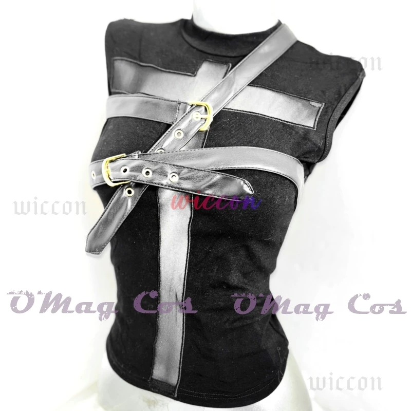 Devil City Queen Cosplay Cool Punk Dark Gothic T Shirt Leather Waist Cincher Shorts Spicy Girl Set
Devil City Queen Cosplay Cool Punk Dark Gothic T Shirt Leather Waist Cincher Shorts Spicy Girl Set
